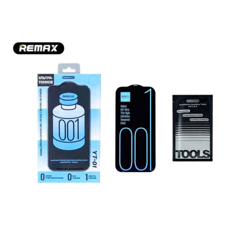 Защитное стекло для iPhone 17 Pro Remax (YT-01) Чёрный Защитное стекло для iPhone 17 Pro Remax (YT-01) Чёрный