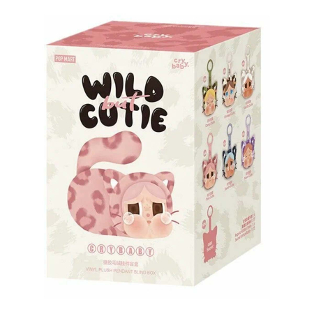 Коллекционная фигурка POP MART CRYBABY Wild but Cutie Series, Blind Box Коллекционная фигурка POP MART CRYBABY Wild but Cutie Series, Blind Box