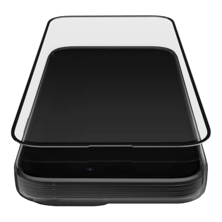 Защитное стекло для iPhone 16 UNIQ OPTIX Matte (+installer), Clear/Black Защитное стекло для iPhone 16 UNIQ OPTIX Matte (+installer), Clear/Black