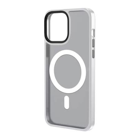 Чехол MOSBROS MagSafe Eushield Series iPhone 15 Pro Max White, белый