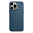 Чехол Кожаный Apple iPhone 15 Pro Max с MagSafe Blue, синий