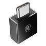 Переходник/адаптер Baseus USB – USB Type-C (CATJQ-B01) Черный Переходник/адаптер Baseus USB – USB Type-C (CATJQ-B01) Черный