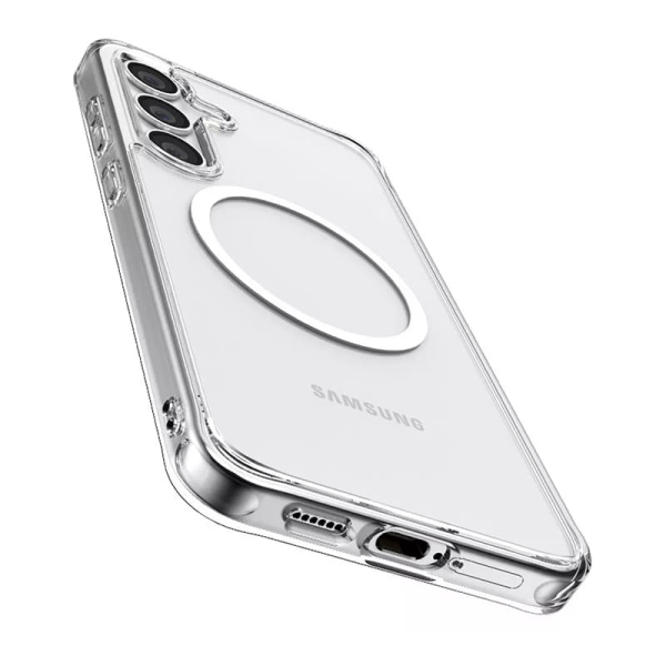 Чехол для Samsung Galaxy S24 Plus с MagSafe Прозрачный