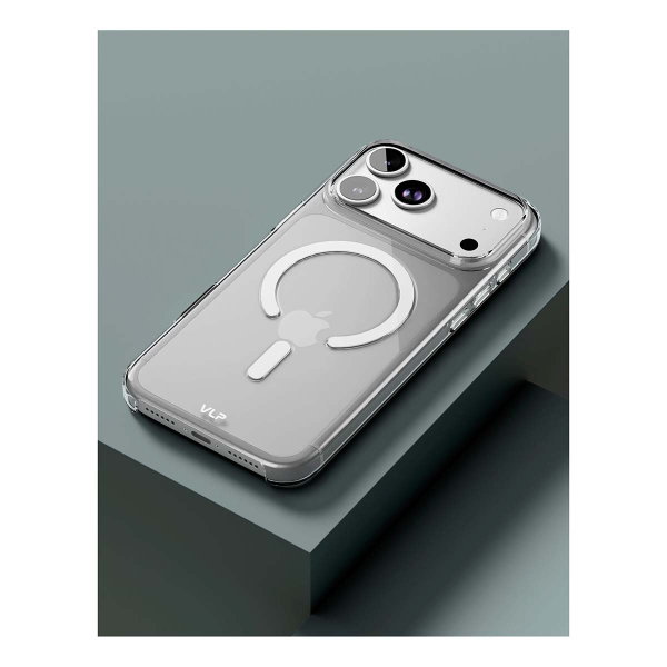 Чехол для iPhone 17 Pro Max с MagSafe защитный VLP Puro Case Прозрачный