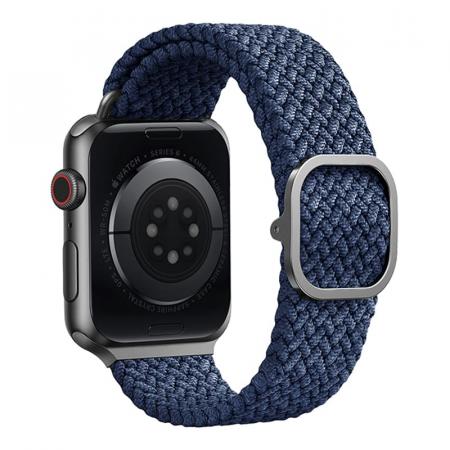 Ремешок UNIQ для Apple Watch 42/44/45 мм ASPEN Strap Braided (44MM-ASPOBLU) Синий Ремешок UNIQ для Apple Watch 42/44/45 мм ASPEN Strap Braided (44MM-ASPOBLU) Синий