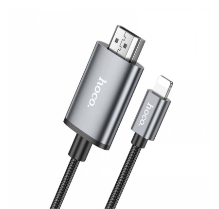 Кабель hoco. разъем Lightning – HDMI, 2 м (UA27) Черный Кабель hoco. разъем Lightning – HDMI, 2 м (UA27) Черный