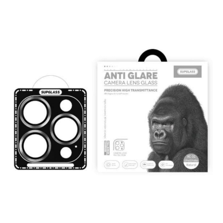 Защитное стекло для камеры iPhone 16/16 Plus SUPGLASS Anti Glare Camera lens glass (XC-31) Black Защитное стекло для камеры iPhone 16/16 Plus SUPGLASS Anti Glare Camera lens glass (XC-31) Black