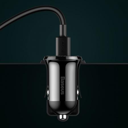 Автомобильное зарядное устройство Baseus car charger Grain Pro Dual USB 4.8A (CCALLP-01) Черный Автомобильное зарядное устройство Baseus car charger Grain Pro Dual USB 4.8A (CCALLP-01) Черный