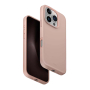 Чехол для iPhone 16 Pro UNIQ LINO Pink, Розовый Чехол для iPhone 16 Pro UNIQ LINO Pink, Розовый