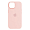 Чехол Silicone Case для Apple iPhone 15 с MagSafe Light Pink, светло-розовый