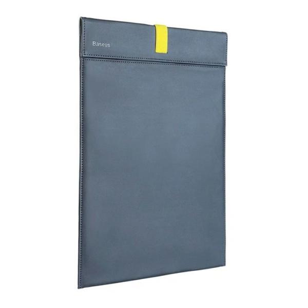 Сумка для ноутбука Baseus Let's go Traction ComputerLiner Bag 16" or less (LBQY- BGY) Серый/желтый Сумка для ноутбука Baseus Let's go Traction ComputerLiner Bag 16" or less (LBQY- BGY) Серый/желтый