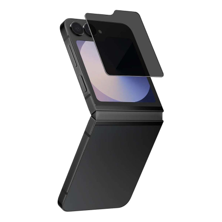 Защитное стекло для Samsung Galaxy Z Flip6 UNIQ OPTIX Privacy прозрачный Защитное стекло для Samsung Galaxy Z Flip6 UNIQ OPTIX Privacy прозрачный