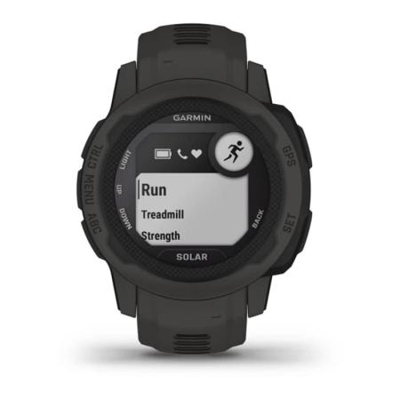 Часы Garmin INSTINCT 2S solar Graphite, черный Часы Garmin INSTINCT 2S solar Graphite, черный
