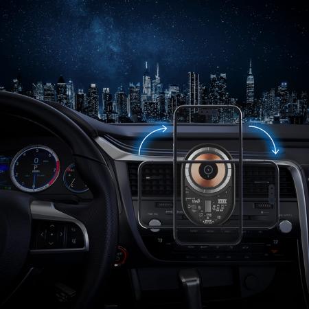 Автомобильный держатель Deppa Mage Safe Crystal (55205) Черный Автомобильный держатель Deppa Mage Safe Crystal (55205) Черный