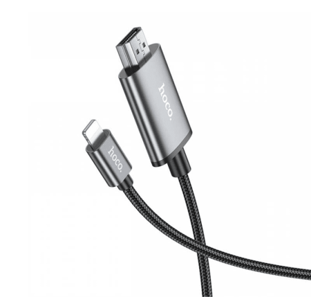 Кабель hoco. разъем Lightning – HDMI, 2 м (UA27) Черный Кабель hoco. разъем Lightning – HDMI, 2 м (UA27) Черный