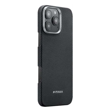 Чехол для iPhone 16 Pro Max Pitaka Ultra-Slim Case (KI1601NOP), черный Чехол для iPhone 16 Pro Max Pitaka Ultra-Slim Case (KI1601NOP), черный