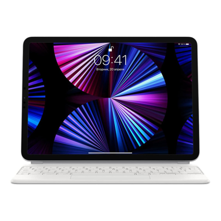 Клавиатура Apple Magic Keyboard для iPad Air 13" | Pro 12,9" (MJQL3) White, белый Клавиатура Apple Magic Keyboard для iPad Air 13" | Pro 12,9" (MJQL3) White, белый