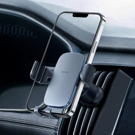 Автомобильный держатель Baseus Metal Age II Gravity Car Mount (SUJS000013) Серый Автомобильный держатель Baseus Metal Age II Gravity Car Mount (SUJS000013) Серый
