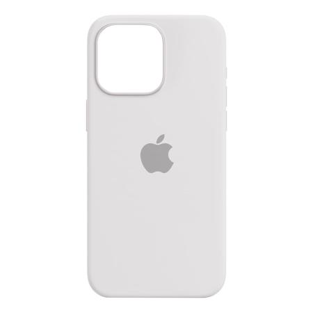 Чехол Silicone Case для Apple iPhone 15 Pro Max White, Белый