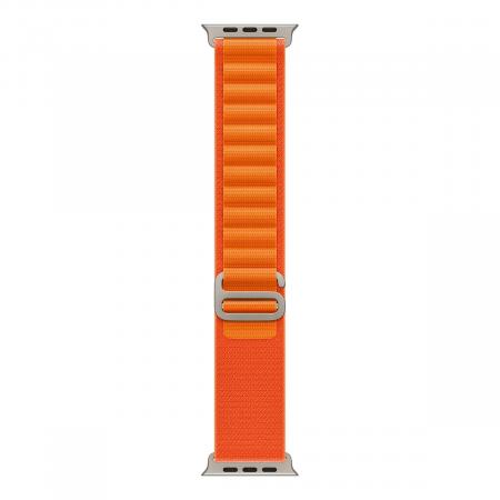 Ремешок WiWU Alpine Loop для Apple Watch Ultra 42/44/45/49 мм Оранжевый Ремешок WiWU Alpine Loop для Apple Watch Ultra 42/44/45/49 мм Оранжевый