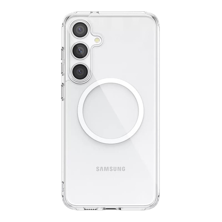 Чехол для Samsung Galaxy S24 Plus с MagSafe Прозрачный Чехол для Samsung Galaxy S24 Plus с MagSafe Прозрачный