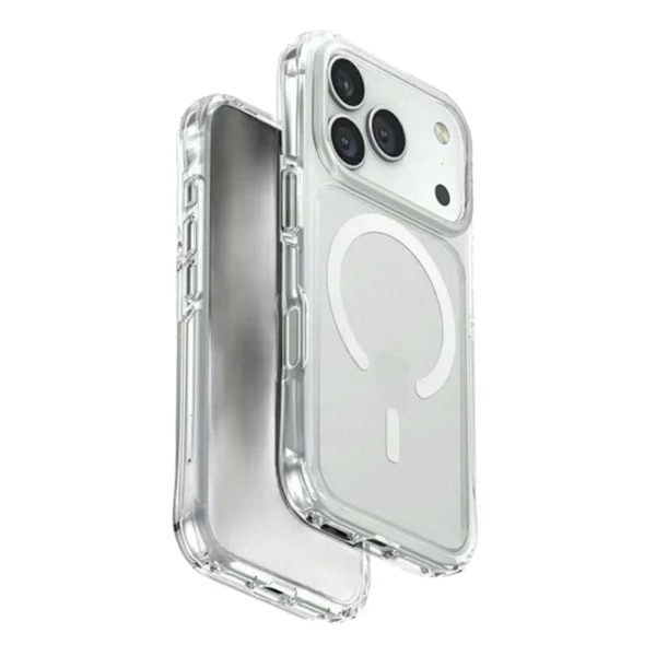 Чехол для iPhone 17 Pro с MagSafe 6.3" UNIQ HYBRID LIFEPRO XTREME (IP6.3P(2025)-LXAFMFCLRW) Прозрачный