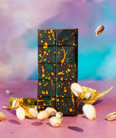 Дубайский шоколад FIX, Can't Get Knafeh Of It - Dark Chocolate (темный шоколад со вкусом фисташки) Дубайский шоколад FIX, Can't Get Knafeh Of It - Dark Chocolate (темный шоколад со вкусом фисташки)