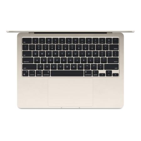 Apple MacBook Air 13" (M3, 8C CPU, 10C GPU, 2024) 16/512Gb SSD (MXCU3) Starlight, «сияющая звезда»