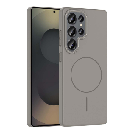 Чехол для Samsung Galaxy S25 Ultra Silicone Case c MagSafe Серый