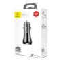 Автомобильное зарядное устройство Baseus 2 USB Quick Charge 18W Gentry Series Черный Автомобильное зарядное устройство Baseus 2 USB Quick Charge 18W Gentry Series Черный