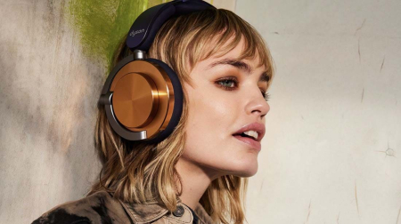 Беспроводные наушники Dyson OnTrac Copper, синий/медь Беспроводные наушники Dyson OnTrac Copper, синий/медь