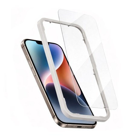 Защитное стекло для iPhone 17/16 Pro KEEPHONE INNOVA installation tool Безрамочное