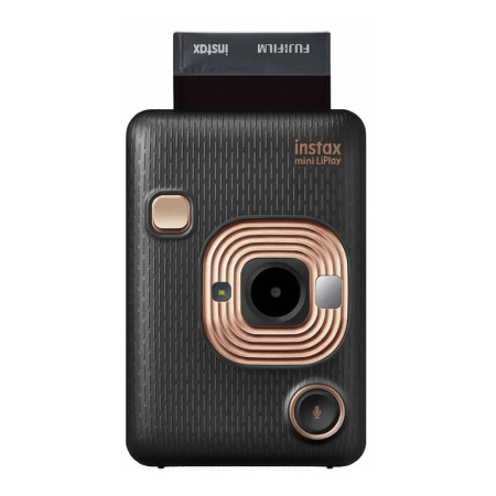 Фотоаппарат моментальной печати Fujifilm Instax Mini LiPlay Elegant Blaсk, черный Фотоаппарат моментальной печати Fujifilm Instax Mini LiPlay Elegant Blaсk, черный