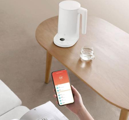 Электрочайник Xiaomi Mijia Thermostatic Kettle 2 Pro (MJJYSH01YM) Белый Электрочайник Xiaomi Mijia Thermostatic Kettle 2 Pro (MJJYSH01YM) Белый