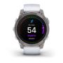 Часы Garmin EPIX PRO GEN 2 47 мм Sapphire Titanium whitestone, белый Часы Garmin EPIX PRO GEN 2 47 мм Sapphire Titanium whitestone, белый