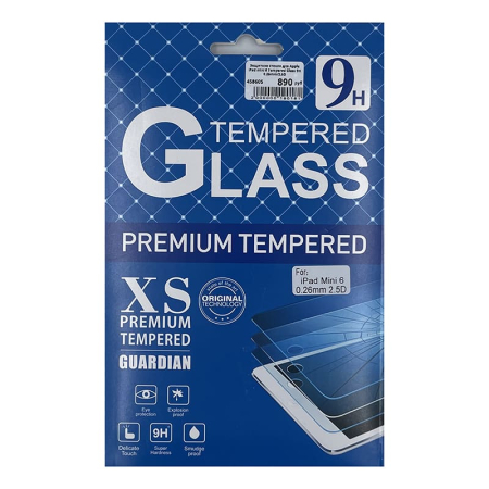 Защитное стекло для iPad mini 6" Tempered Glass 9H 0,26 мм/2.5D Защитное стекло для iPad mini 6" Tempered Glass 9H 0,26 мм/2.5D