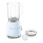Блендер стационарный SMEG 50s style 1,5 л (BLF03PBEU) Пастельный голубой Блендер стационарный SMEG 50s style 1,5 л (BLF03PBEU) Пастельный голубой