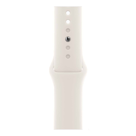 Apple Watch SE 3 (2025), 44 мм корпус из алюминия цвета «Midnight», ремешок Sport Band размера S/M цвета «Starlight»