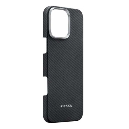 Чехол для iPhone 16 Pro Max Pitaka Ultra-Slim Case (KI1601NOP), черный Чехол для iPhone 16 Pro Max Pitaka Ultra-Slim Case (KI1601NOP), черный
