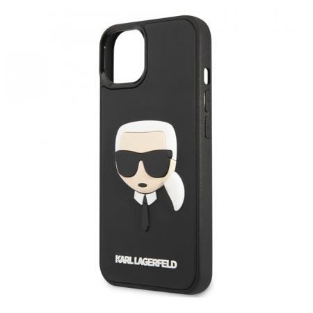Чехол Karl Lagerfeld для iPhone 14 Plus 3D Rubber Karl's head Hard (KLHCP14MKH3DBK) Черный Чехол Karl Lagerfeld для iPhone 14 Plus 3D Rubber Karl's head Hard (KLHCP14MKH3DBK) Черный