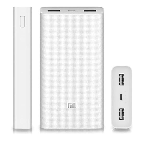 Портативный аккумулятор Xiaomi Mi Power Bank 3 20000mAh 18W (PLM18ZM) Белый