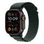 Apple Watch Ultra 2 (2024), 49 мм корпус из титана цвета «Black», ремешок Alpine Loop размера L цвета «Dark Green» Apple Watch Ultra 2 (2024), 49 мм корпус из титана цвета «Black», ремешок Alpine Loop размера L цвета «Dark Green»