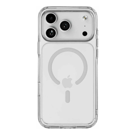 Чехол для Apple iPhone 17 Pro hoco Magnetic Smartphone CASE Прозрачный Чехол для Apple iPhone 17 Pro hoco Magnetic Smartphone CASE Прозрачный