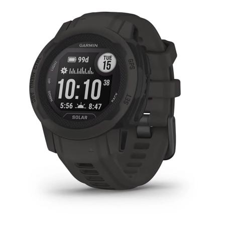 Часы Garmin INSTINCT 2S solar Graphite, черный Часы Garmin INSTINCT 2S solar Graphite, черный