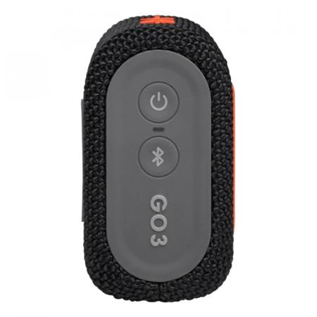 Портативная колонка JBL Go 3 Black/Orange, черно-оранжевый
