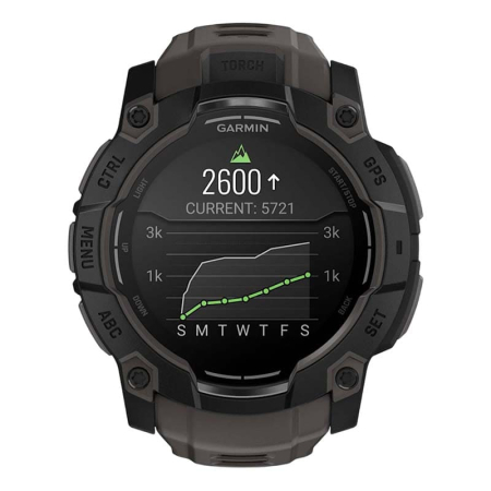 Часы Garmin INSTINCT 3 AMOLED 50мм Black, черный с угольно-черным ремешком Часы Garmin INSTINCT 3 AMOLED 50мм Black, черный с угольно-черным ремешком