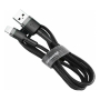 Кабель Baseus Cafule Cable USB For iP special edition 1,5A, 2 м (CALKLF-HG1) Grey/Black Кабель Baseus Cafule Cable USB For iP special edition 1,5A, 2 м (CALKLF-HG1) Grey/Black