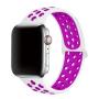 Ремешок Nike+ "Silicone Sport Band" Apple Watch 42/44 мм Бело-сиреневый Ремешок Nike+ "Silicone Sport Band" Apple Watch 42/44 мм Бело-сиреневый