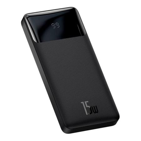 Внешний аккумулятор Baseus Bipow Digital Display Power Bank Overseas Edition 10000mAh 15W PPBD10 (PPBD050001) Черный Внешний аккумулятор Baseus Bipow Digital Display Power Bank Overseas Edition 10000mAh 15W PPBD10 (PPBD050001) Черный