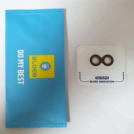 Защитное стекло для Galaxy Z Flip6, BlueO Camera lens Armor metal 2 шт. Черное Защитное стекло для Galaxy Z Flip6, BlueO Camera lens Armor metal 2 шт. Черное